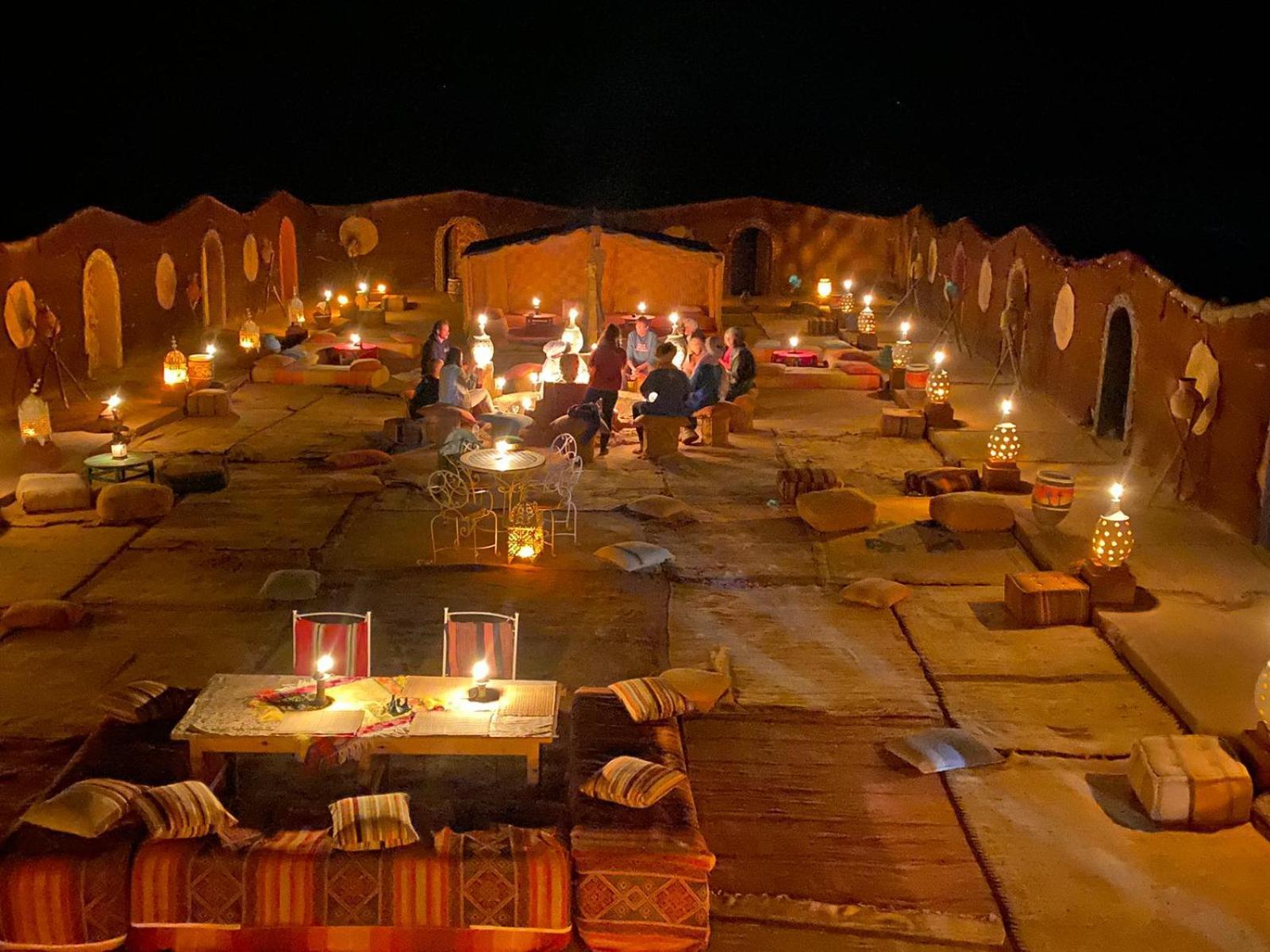 Camp Desert Bivouac Chegaga El Gouera Exteriör bild